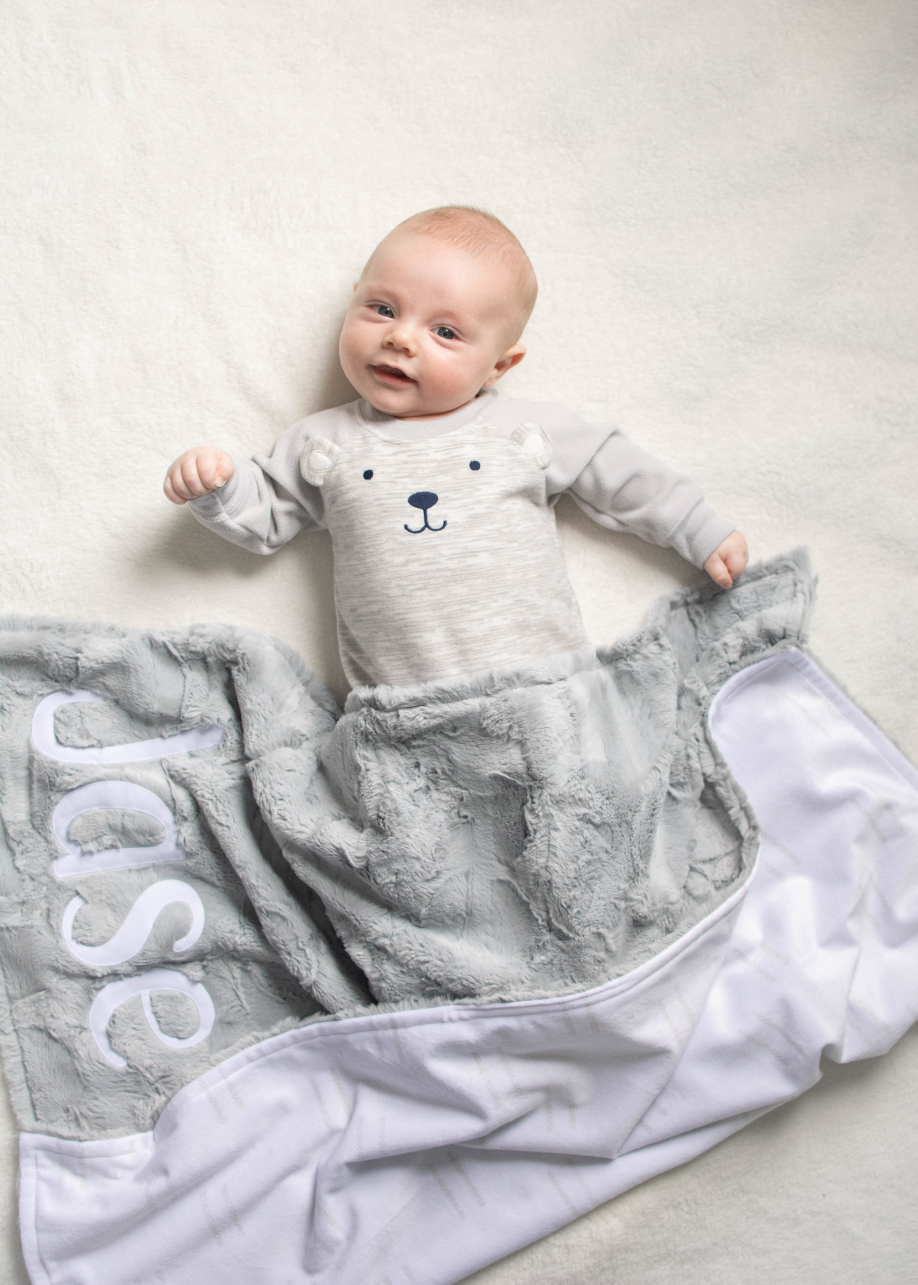 Favorite Personalized Minky Baby Blanket